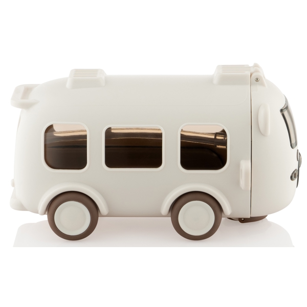 წყლის ბოთლი Ardesto AR2250BE Bear Bus, 500ml, Water Bottle, White