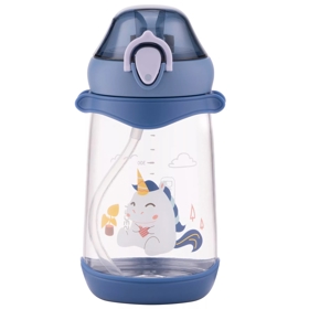 წყლის ბოთლი Ardesto AR2250PU Unicorn, 500ml, Water Bottle, Blue