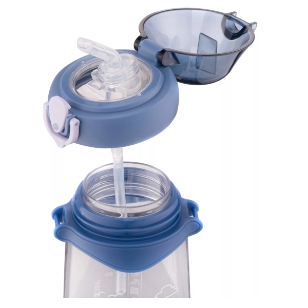 Water Bottle Ardesto AR2250PU Unicorn, 500ml, Blue