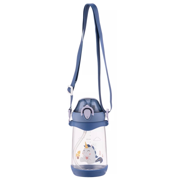 Water Bottle Ardesto AR2250PU Unicorn, 500ml, Blue