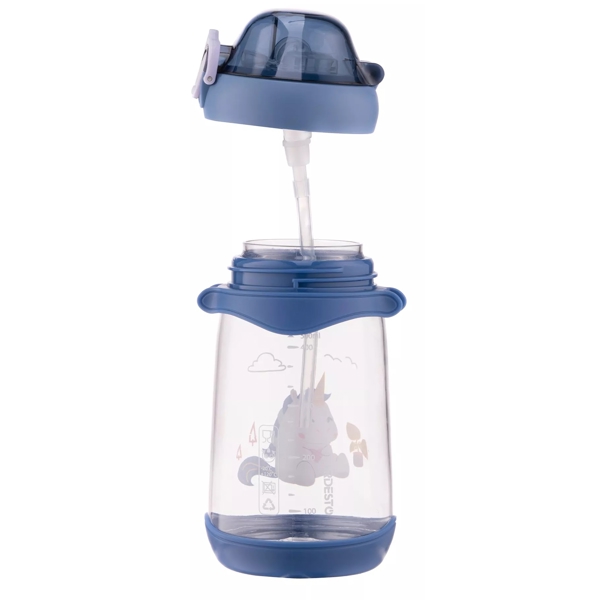 Water Bottle Ardesto AR2250PU Unicorn, 500ml, Blue