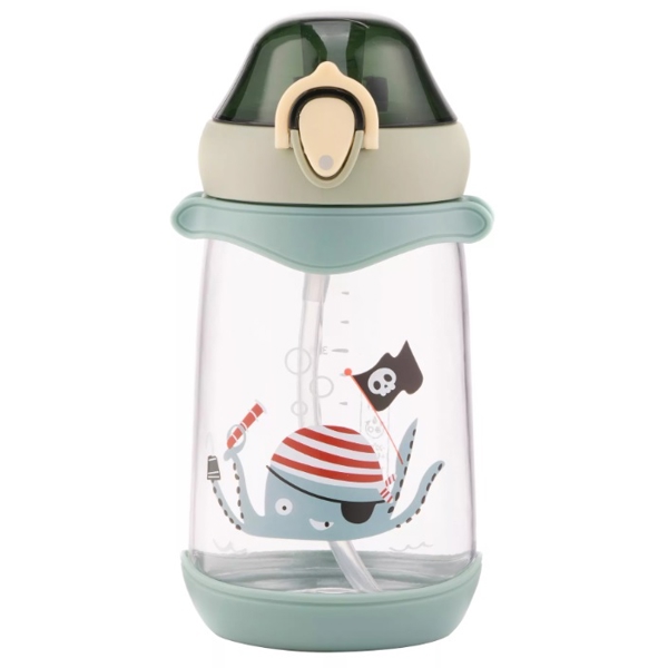 Water Bottle Ardesto AR2250PU Octopus, 500ml, Green