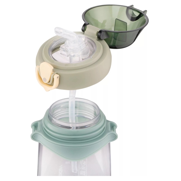 Water Bottle Ardesto AR2250PU Octopus, 500ml, Green