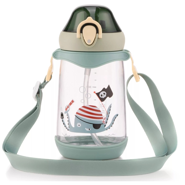 Water Bottle Ardesto AR2250PU Octopus, 500ml, Green