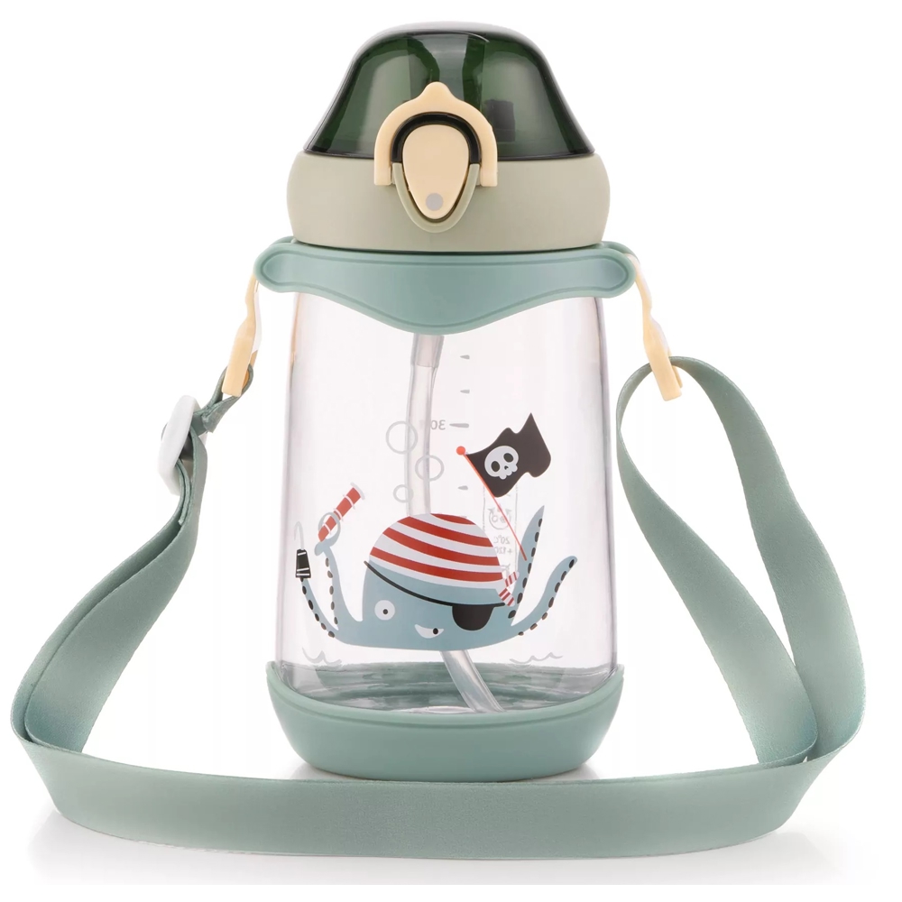 წყლის ბოთლი Ardesto AR2250PU Octopus, 0.5l, Water Bottle, Green