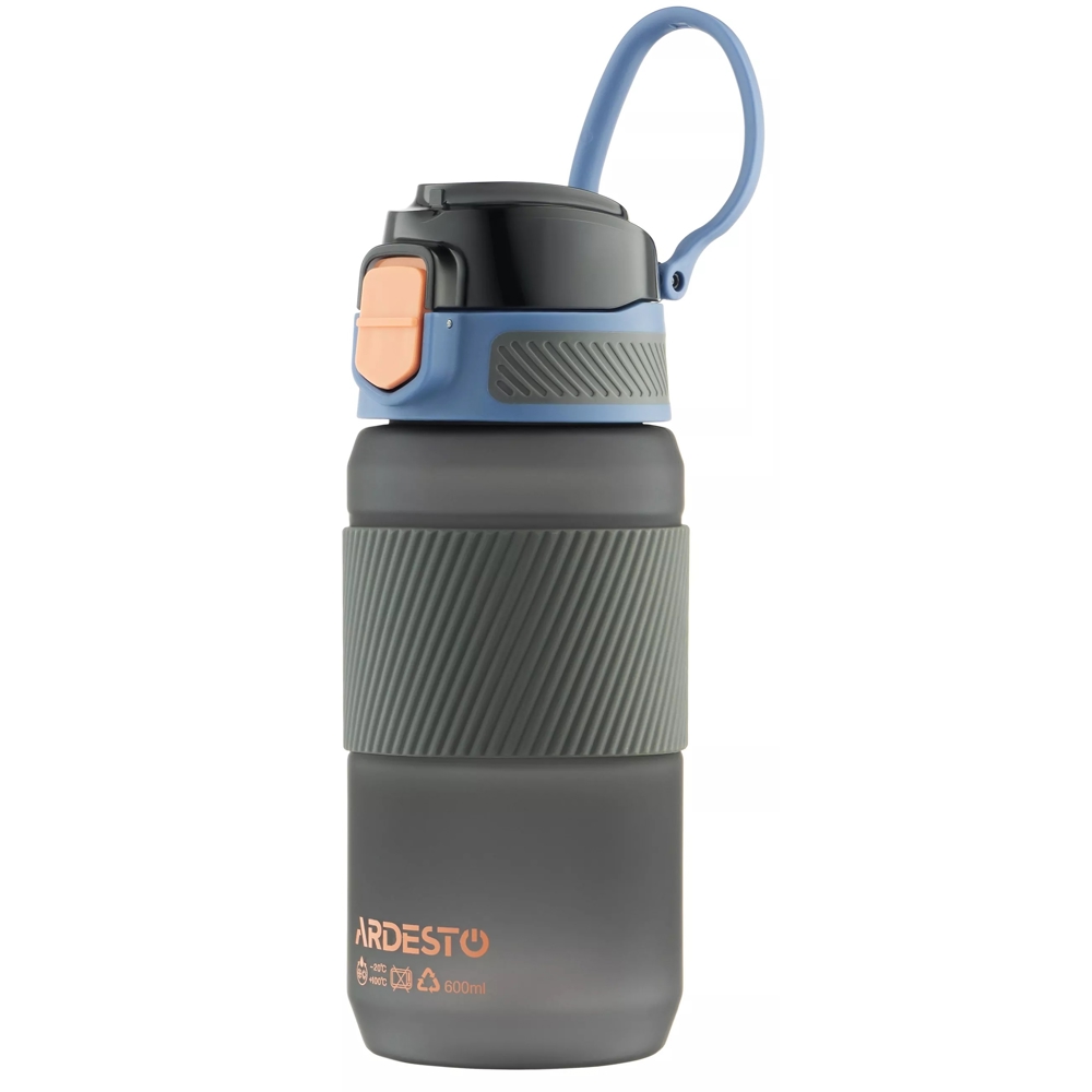 Water Bottle Ardesto AR2260SB Spring 0.6l, Black