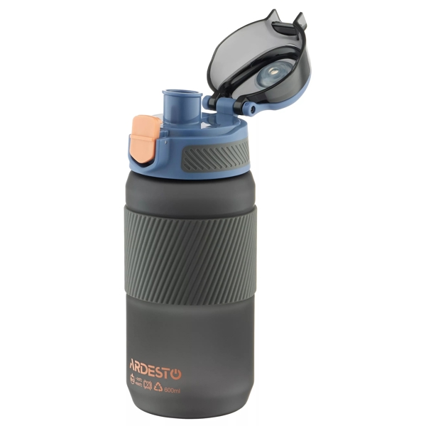 Water Bottle Ardesto AR2260SB Spring 600ml, Black