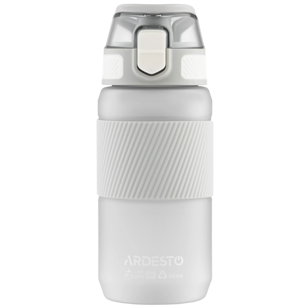 წყლის ბოთლი Ardesto AR2260SG Spring 600ml, Water Bottle, Grey