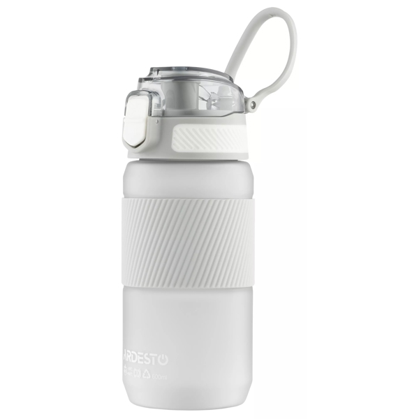 წყლის ბოთლი Ardesto AR2260SG Spring 600ml, Water Bottle, Grey