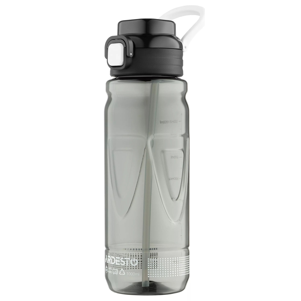 Water Bottle Ardesto AR2210EG Sport, 1l, Black