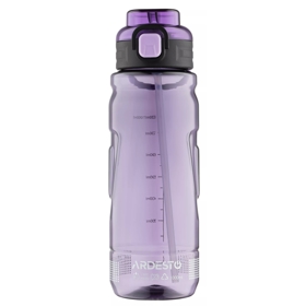 წყლის ბოთლი Ardesto AR2210EG Sport 1000ml, Water Bottle, Purple