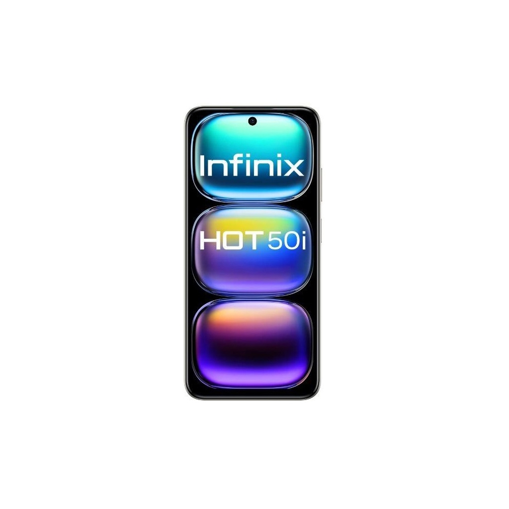 მობილური ტელეფონი Infinix Hot 50I, 8GB, 256GB, Dual Sim, LTE, NFC, Titanium Grey