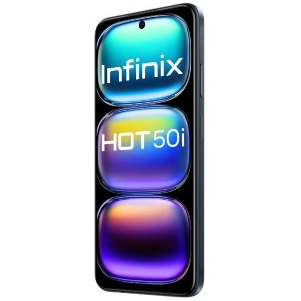 მობილური ტელეფონი Infinix Hot 50I, 8GB, 256GB, Dual Sim, LTE, NFC, Black