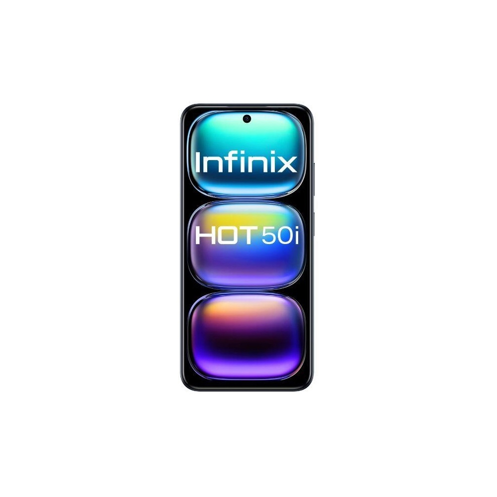 მობილური ტელეფონი Infinix Hot 50I, 4GB, 128GB, Dual Sim, LTE, NFC, Black