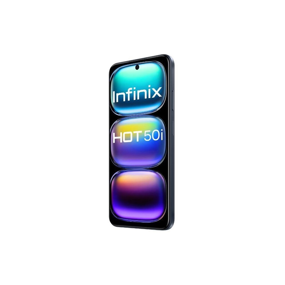 მობილური ტელეფონი Infinix Hot 50I, 4GB, 128GB, Dual Sim, LTE, NFC, Black