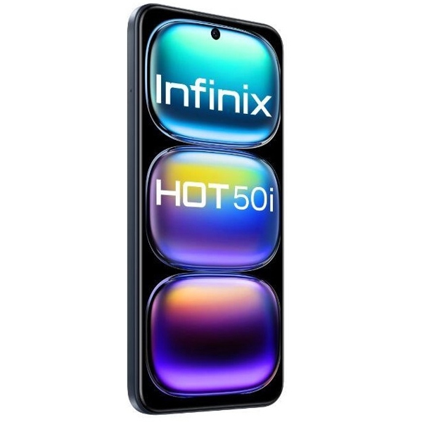 მობილური ტელეფონი Infinix Hot 50I, 4GB, 128GB, Dual Sim, LTE, NFC, Black
