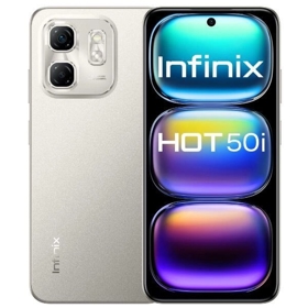მობილური ტელეფონი Infinix Hot 50I, 4GB, 128GB, Dual Sim, LTE, NFC, Titanium Grey
