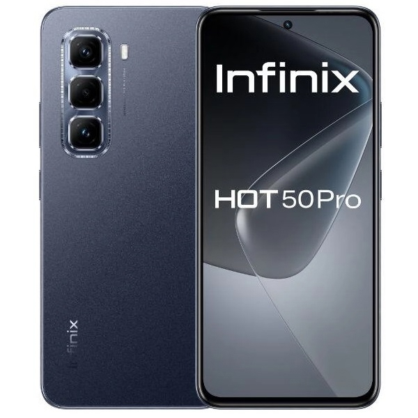 Mobile Phone Infinix Hot 50 PRO, 8GB, 256GB, Dual Sim, LTE, NFC, Black