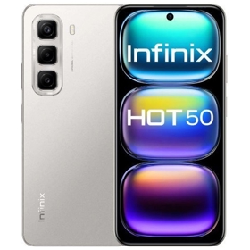 მობილური ტელეფონი Infinix Hot 50, 8GB, 256GB, Dual Sim, LTE, NFC, Titanium Grey