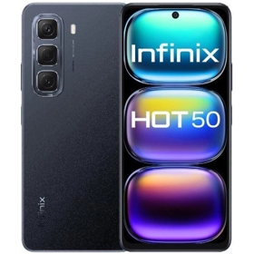 მობილური ტელეფონი Infinix Hot 50, 8GB, 256GB, Dual Sim, LTE, NFC, Black