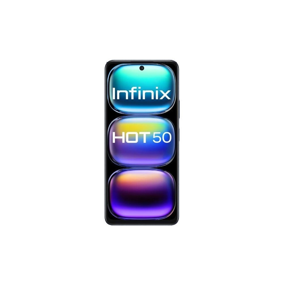 მობილური ტელეფონი Infinix Hot 50, 8GB, 256GB, Dual Sim, LTE, NFC, Black