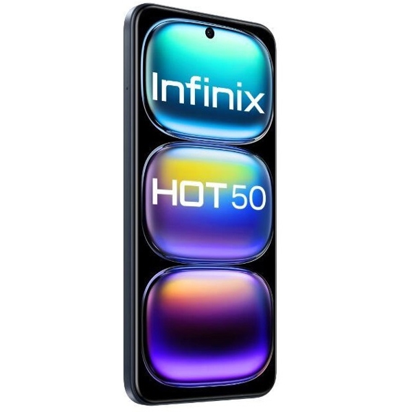 მობილური ტელეფონი Infinix Hot 50, 8GB, 256GB, Dual Sim, LTE, NFC, Black