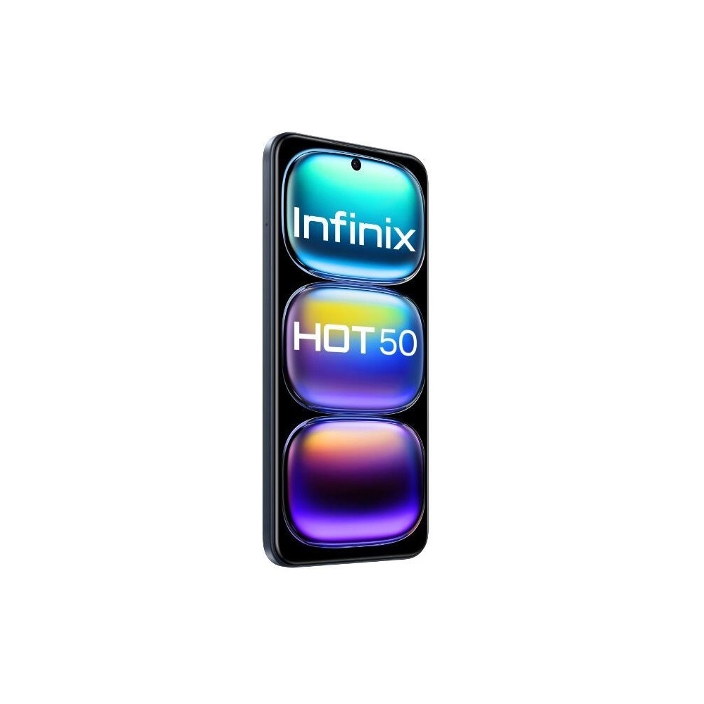 მობილური ტელეფონი Infinix Hot 50, 8GB, 128GB, Dual Sim, LTE, NFC, Black