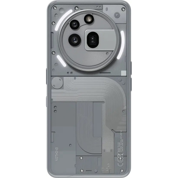 მობილური ტელეფონი Nothing Phone 3A Pro, 12GB, 256GB, Dual Sim+eSIM, 5G, NFC, Grey