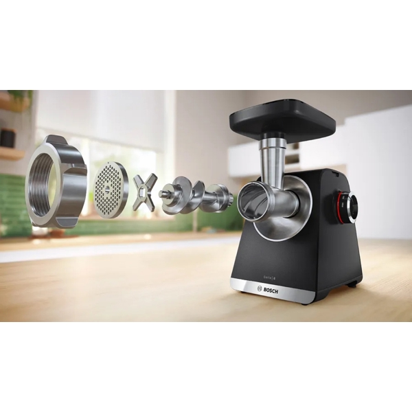 Meat Grinder Bosch MFWS640B, 2100W, Black