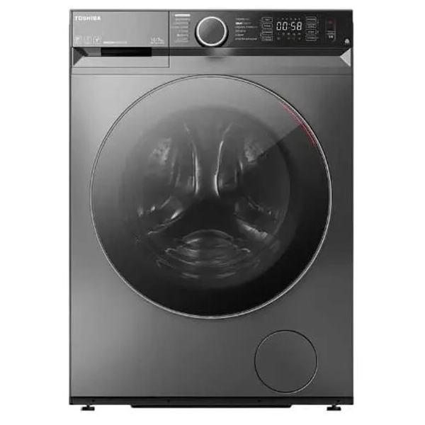 Washing+Dryer Machine Toshiba TWD-BM110GF4UZ(SK), 10/7Kg, A, 1400Rpm, 76Db, Grey