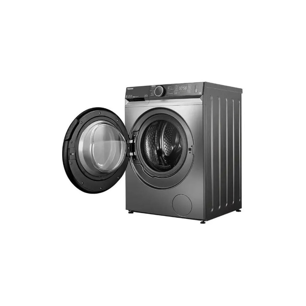 Washing+Dryer Machine Toshiba TWD-BM110GF4UZ(SK), 10/7Kg, A, 1400Rpm, 76Db, Grey
