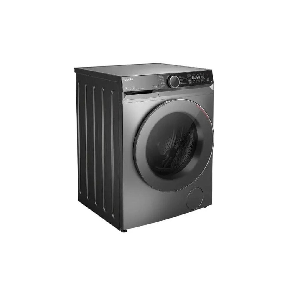 Washing+Dryer Machine Toshiba TWD-BM110GF4UZ(SK), 10/7Kg, A, 1400Rpm, 76Db, Grey