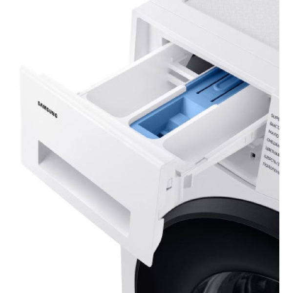 Washing Machine Samsung WW90DG5U34AELP, 9Kg, 1400Rpm, A, 53Db, White