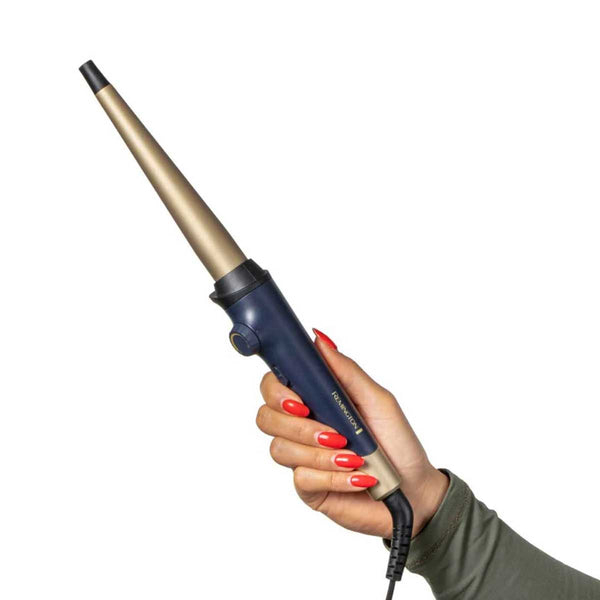 თმის სახვევი Remington CI5805 E51 Sapphire Luxe, Hair Curler, Blue/Gold