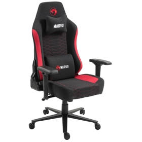 Gaming სავარძელი Marvo CH-178 KAHNRED, Gaming Chair, Black/Red