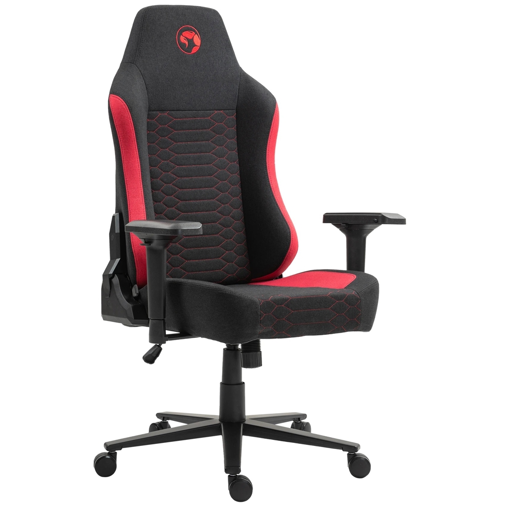 Gaming სავარძელი Marvo CH-178 KAHNRED, Gaming Chair, Black/Red