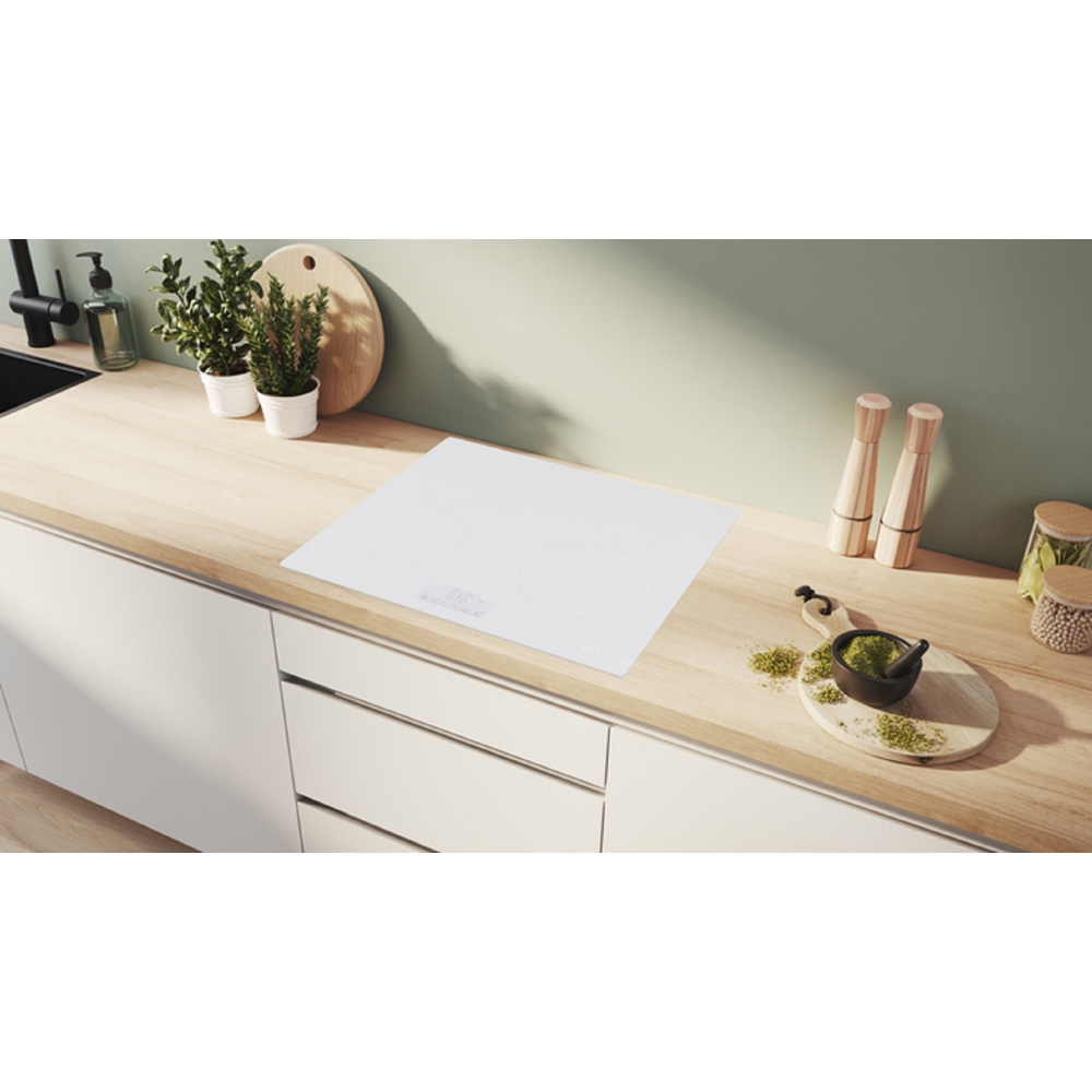 Built-in Induction Cooktop Bosch PUE612BB1E, White