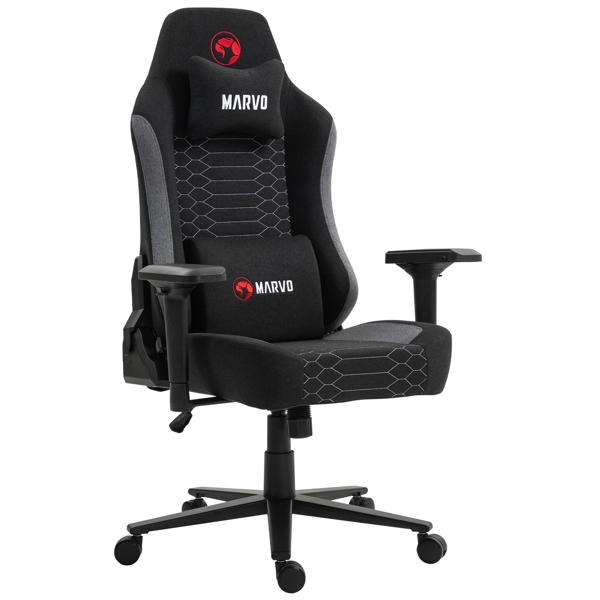 Gaming Chair Marvo CH-178 KAHNGrey, Black/Grey