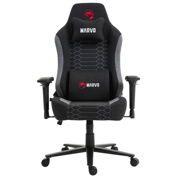 Gaming Chair Marvo CH-178 KAHNGrey, Black/Grey