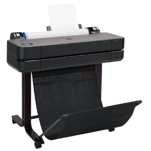 Plotter HP 5hb09d DesignJet T630 24-in, A1, Color, USB, Ethernet, WiFi, Black