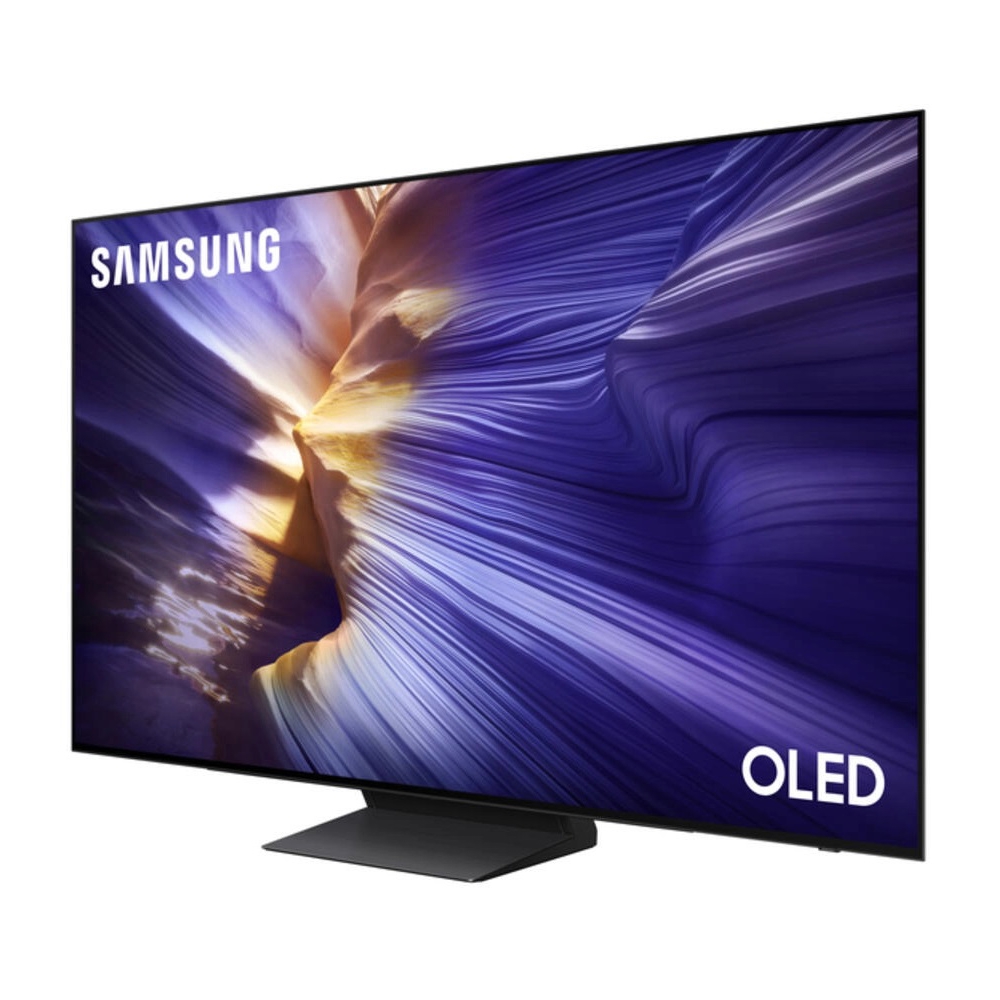 TV Samsung QE65S90FAEXRU OLED, 65", Smart TV, 4K UHD, USB, HDMI, RJ-45, BT, WIFI, Black