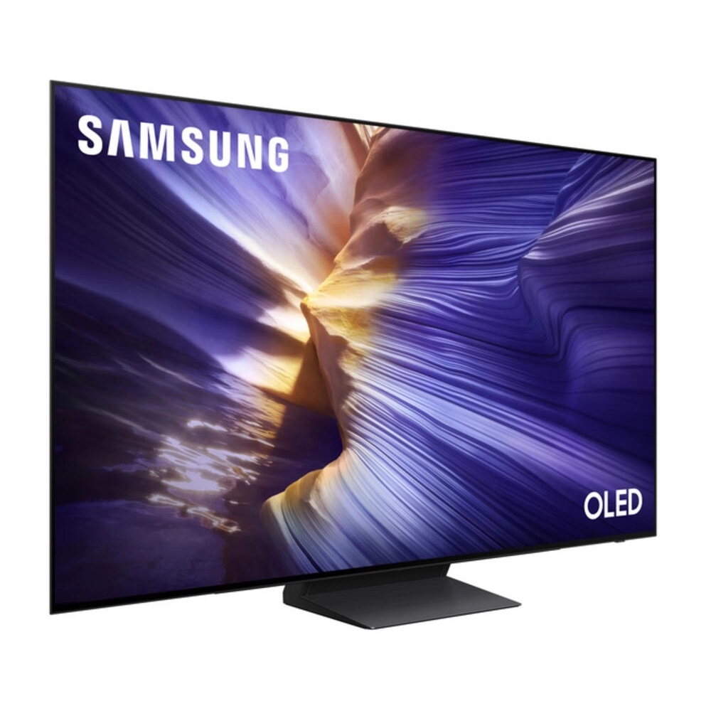 TV Samsung QE55S90FAUXRU OLED, 55", Smart TV, 4K UHD, USB, HDMI, RJ-45, BT, WIFI, Black