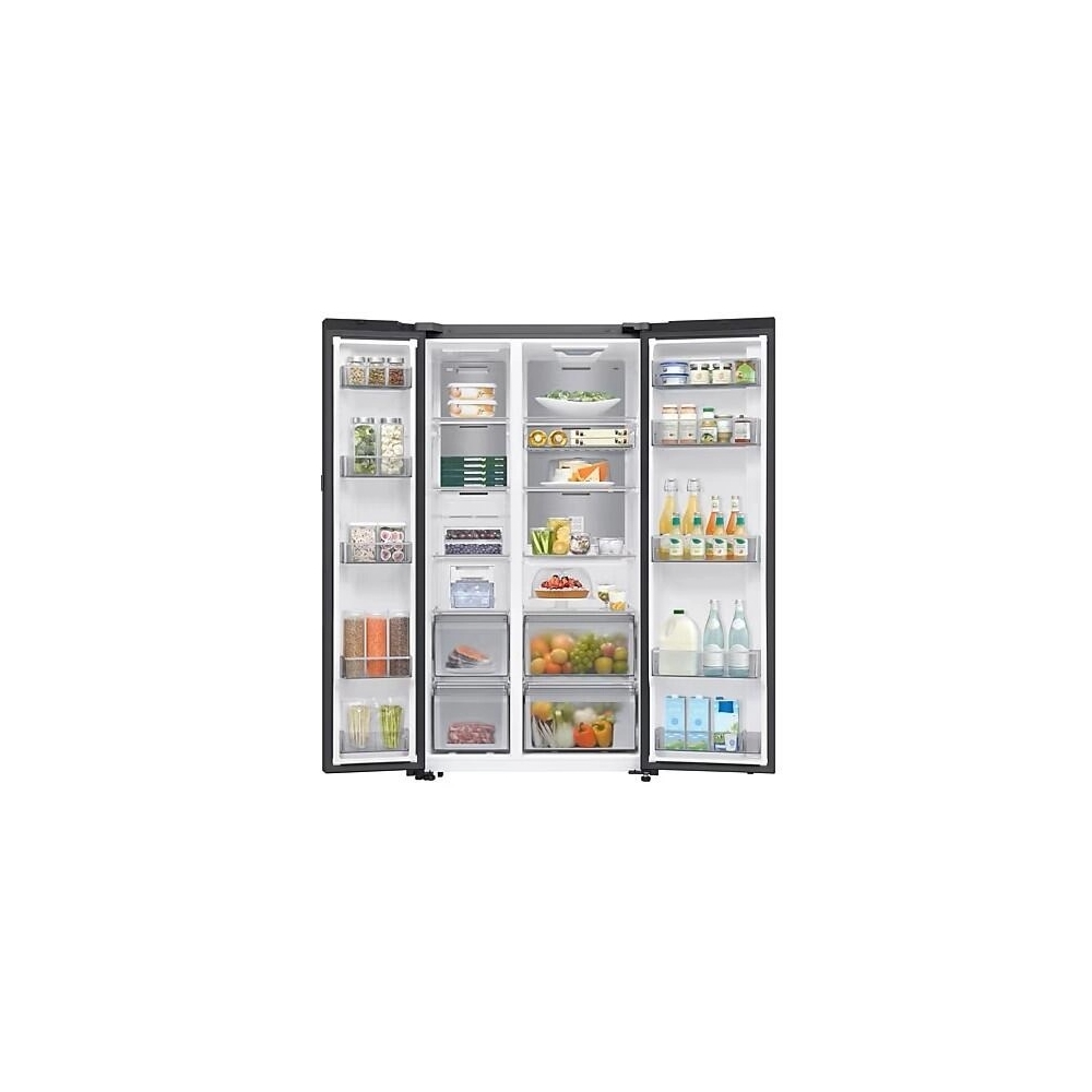 მაცივარი Samsung RS80F65M1BWR, 646L, A+, Refrigerator, Black