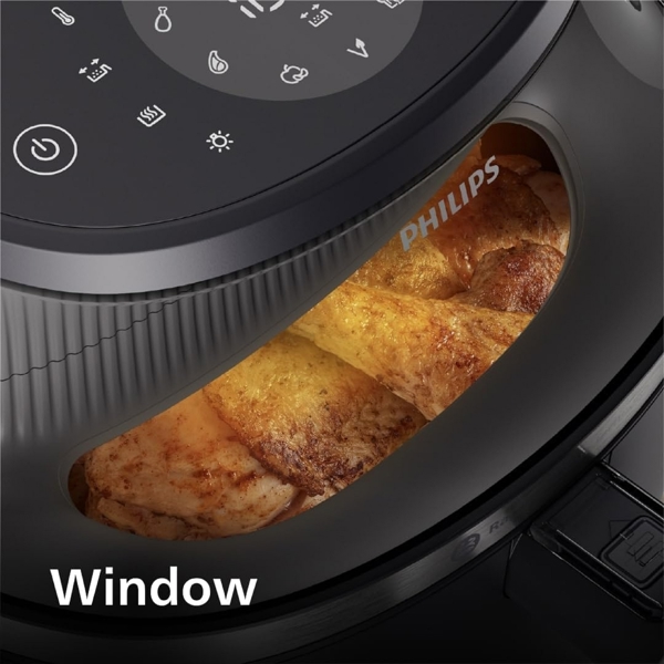 აეროგრილი Philips NA332/09, 1700W, 6.2L, Air Fryer, Black