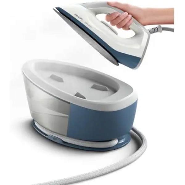 ორთქლის უთო Philips PSG2000/20, 2400W, 1.4L, Steam Iron, Blue/White