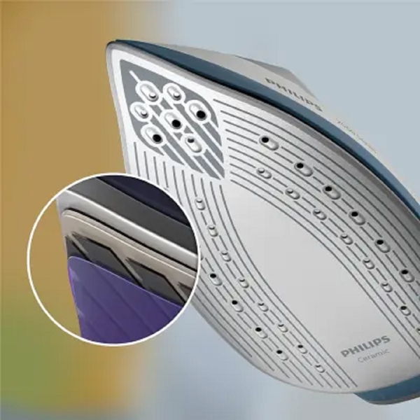 ორთქლის უთო Philips PSG2000/20, 2400W, 1.4L, Steam Iron, Blue/White
