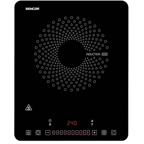 Induction Hob Sencor SCP 3701BK, Black