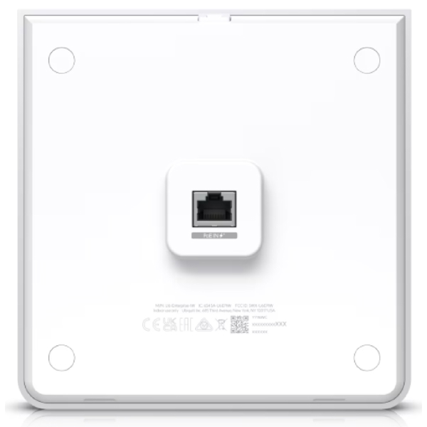 Access Point Ubiquiti U6-Enterprise-IW, 4.8Gbps, White