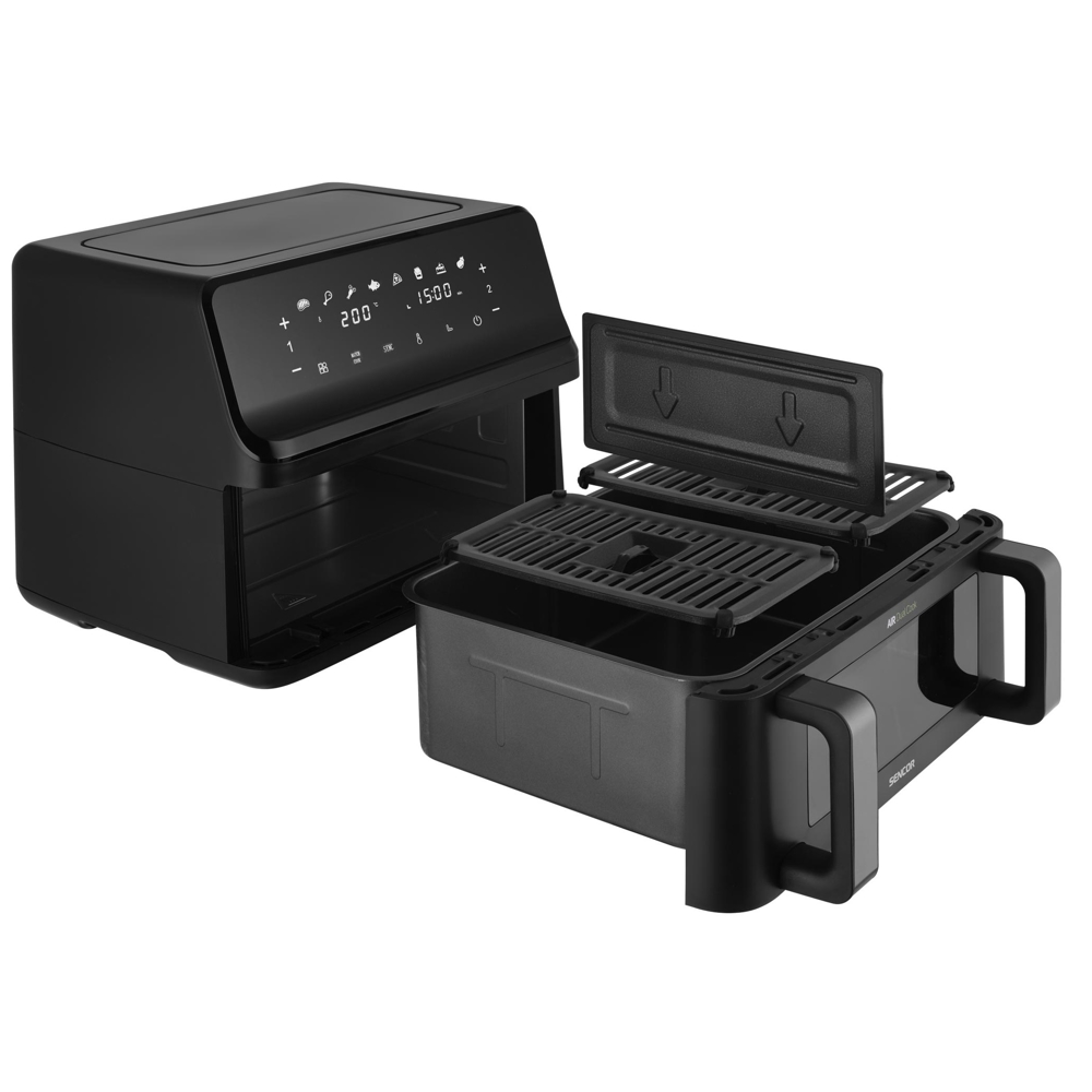 აეროგრილი Sencor SFR 9650BK, 2700W, 9L, Air Fryer, Black