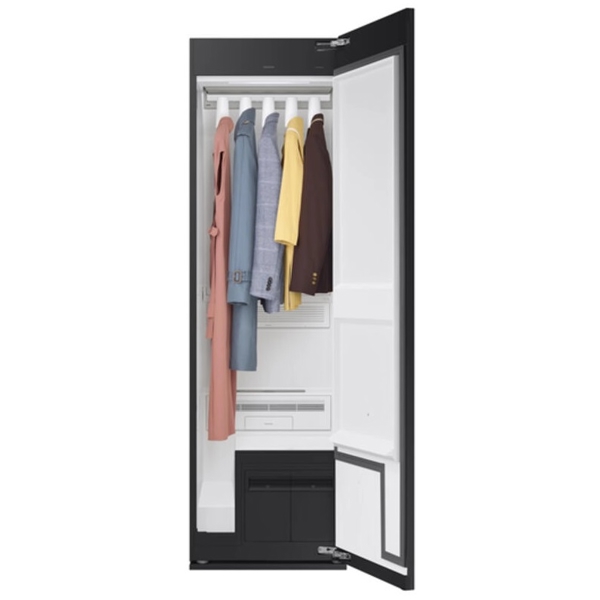 ტანსაცმლის ორთქლის კარადა Samsung DF24CB9900CRLP, Steam Cabinet STANDARD + Dual JetSteam WIFI, Grey
